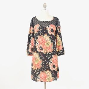 Plenty by Tracy Reese Retro Floral Shift Dress